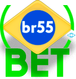 Logotipo da casa de apostas e cassino brasileiros br55bet