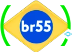 Logotipo da casa de apostas e cassino brasileiros br55bet
